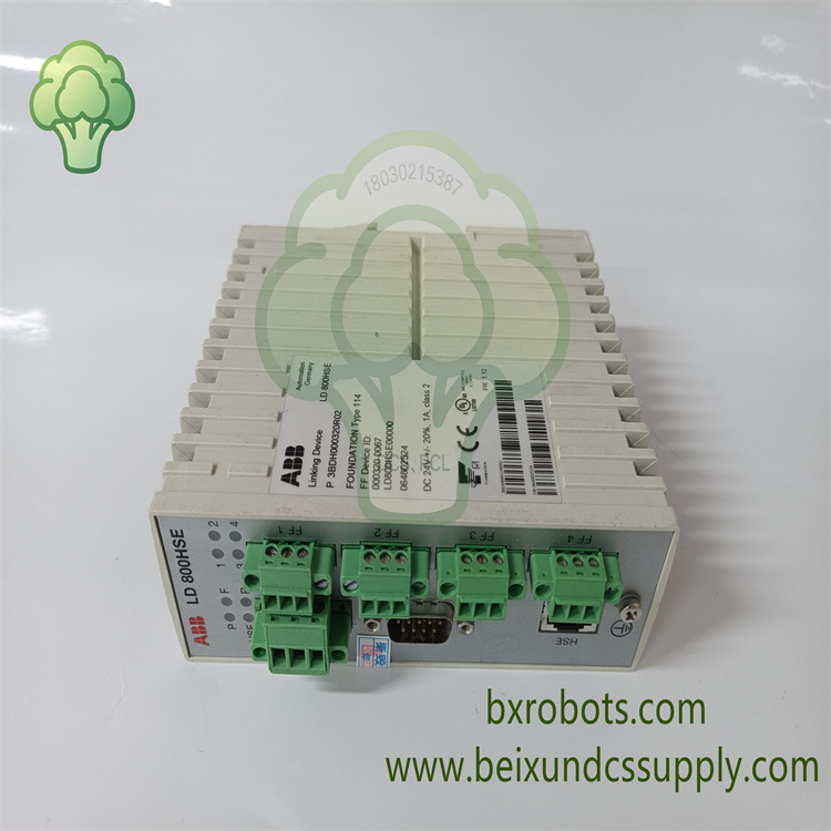 <strong>ABB LD800HSE 3BDH000320R02 HSE 链路设备模块 AB</strong>