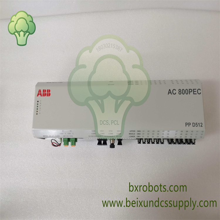 ABB PPD512 A10‑15000 3BHE040375R1023 AC800PEC 功率处理器单元