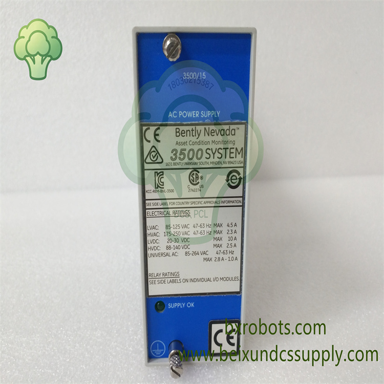 <strong>BENTLY 3500‑15 106M1079‑01 通用交流电源模块 3500</strong>