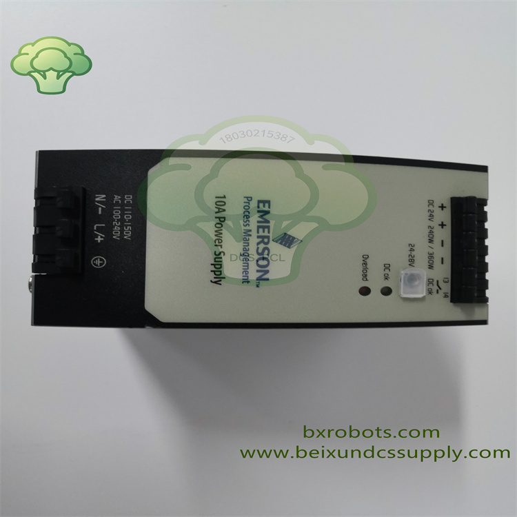 <strong>Emerson 1X00781H01L DIN 导轨电源模块</strong>