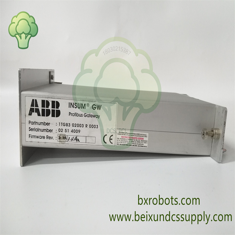 <strong>ABB 1TGB302003R0003 工业控制模块</strong>
