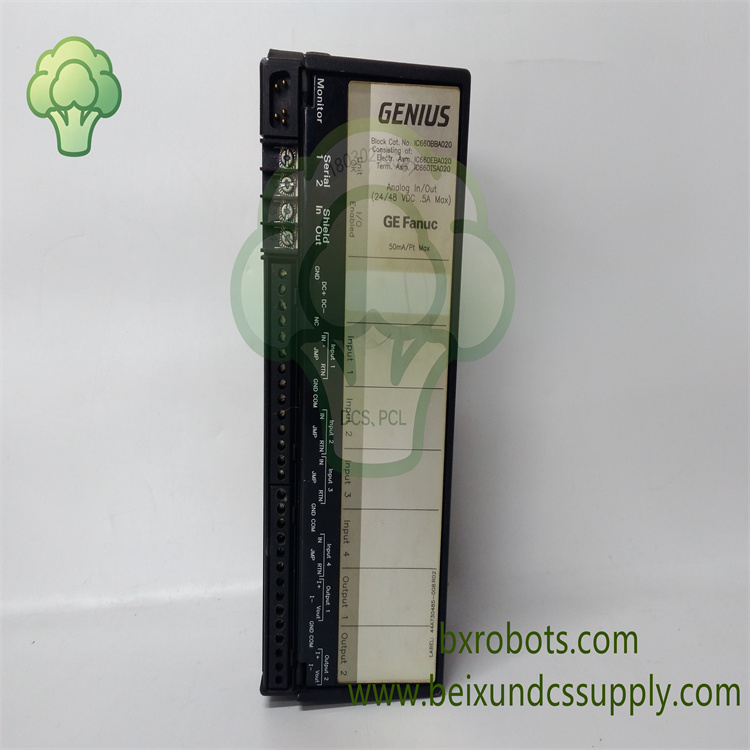 <strong>GE IC660BBA020 Genius I/O 4AI2AO 混合模拟量 I</strong>
